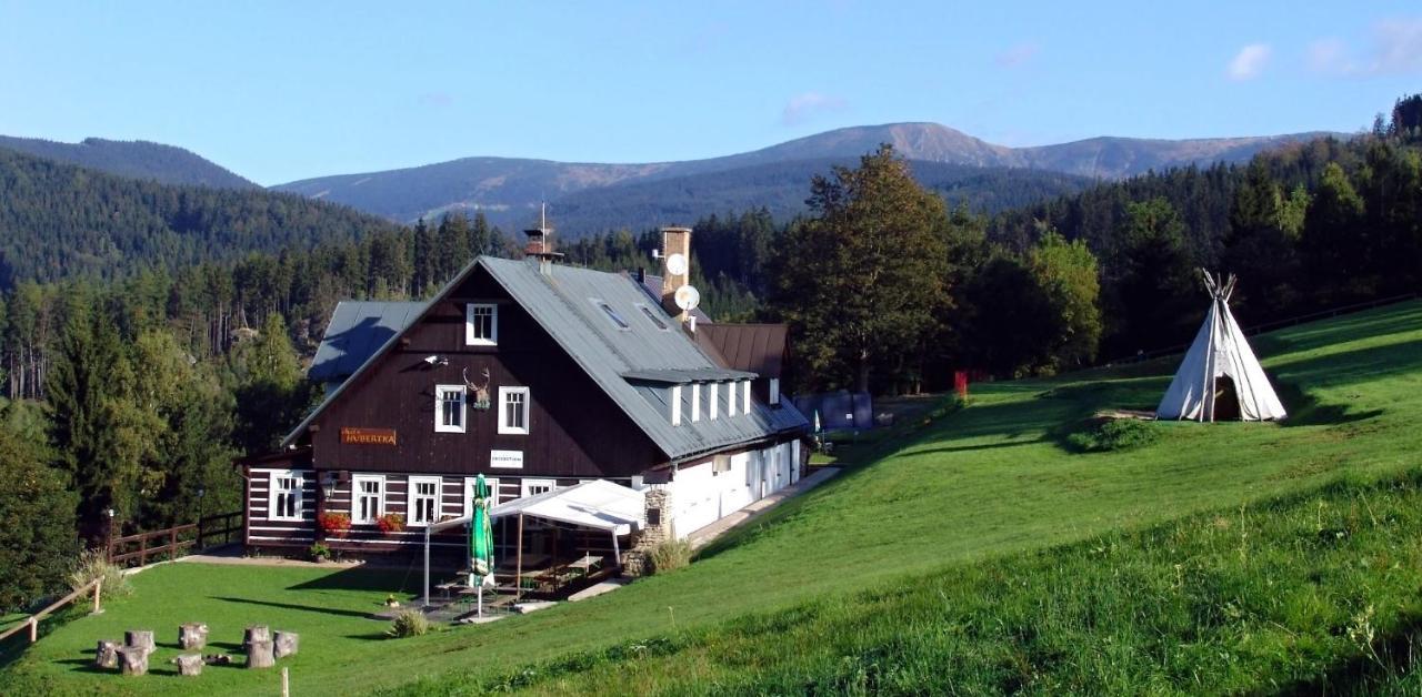 Chata Hubertka Krkonose Vítkovice 외부 사진