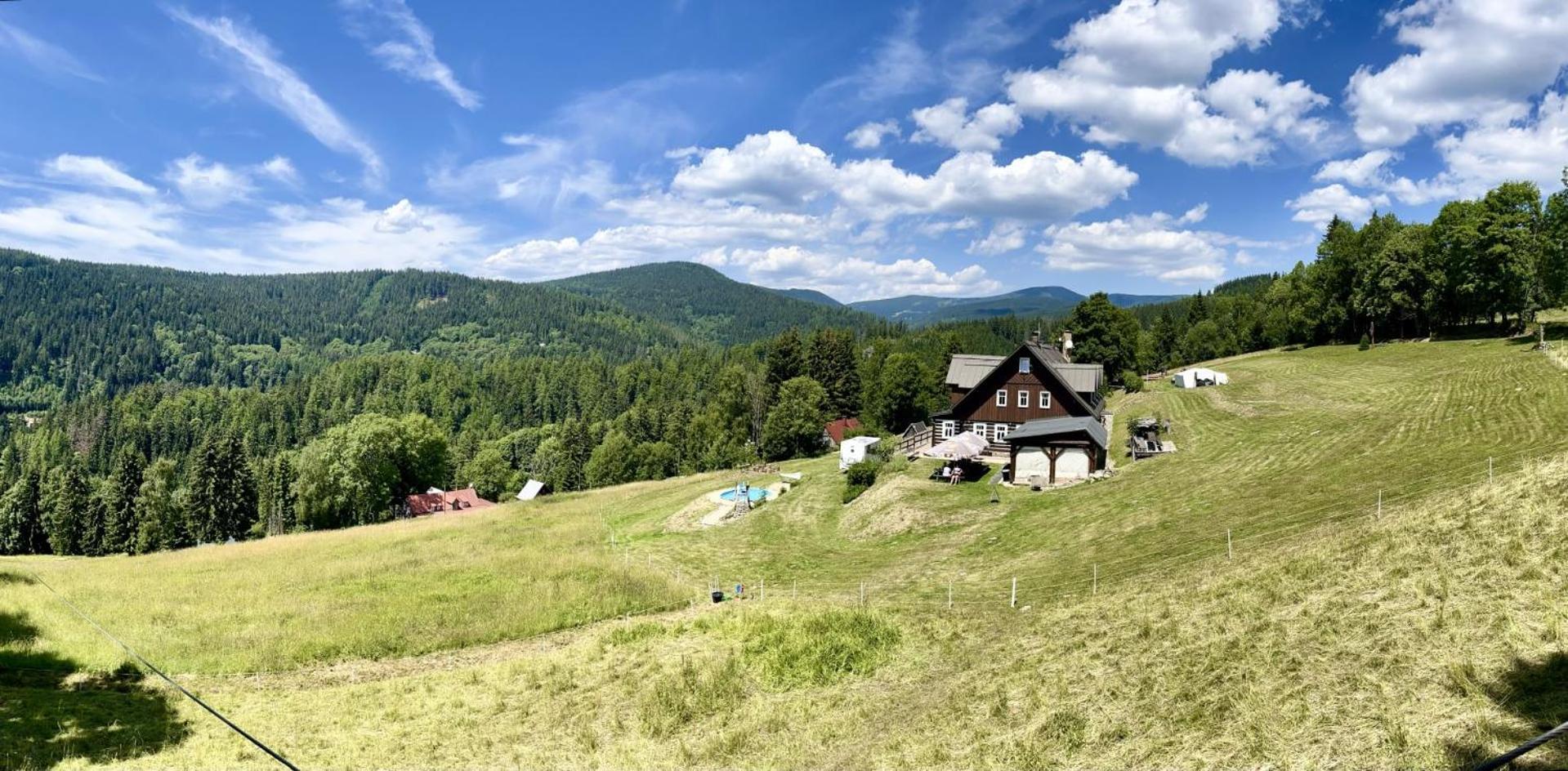 Chata Hubertka Krkonose Vítkovice 외부 사진